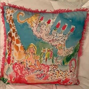 Lilly Pulitzer Other - Lilly Leo Lover Pillow Lilly Pulitzer Other - Lilly Leo Lover Pillow